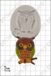 'Wise Owl' Silicone Mould